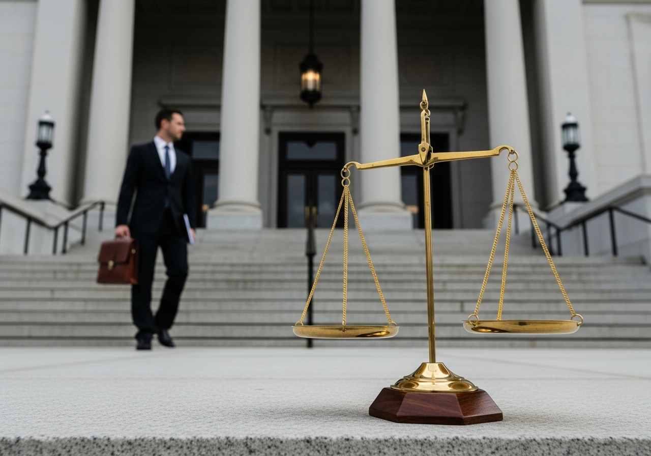 Legal scales of justice